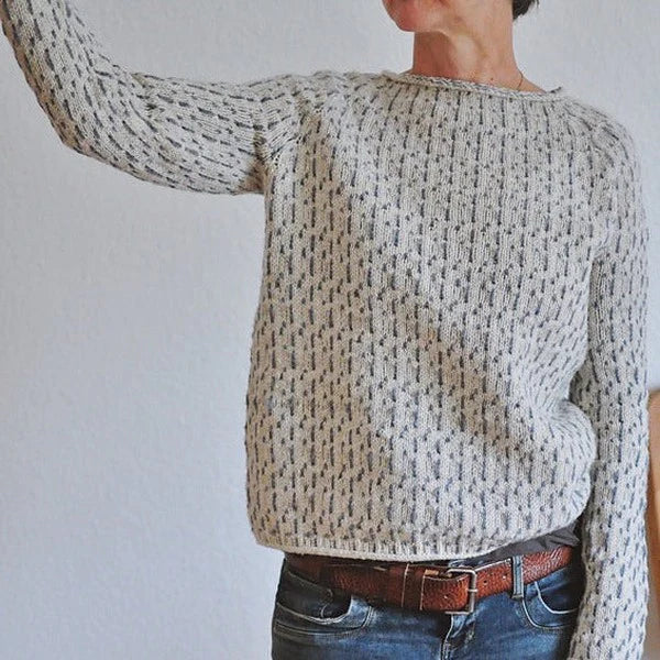 Kristine | Relaxed Textured Knit Sweater