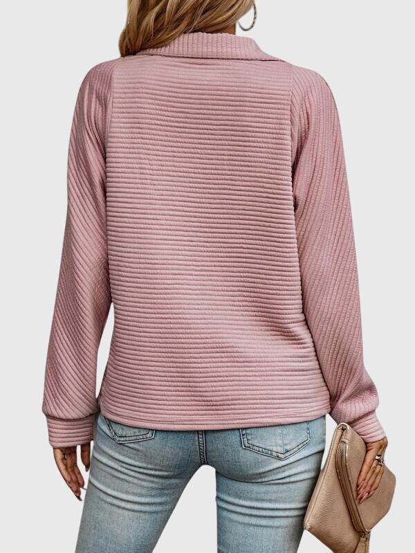 Molly | Half-Zip Knit Sweater