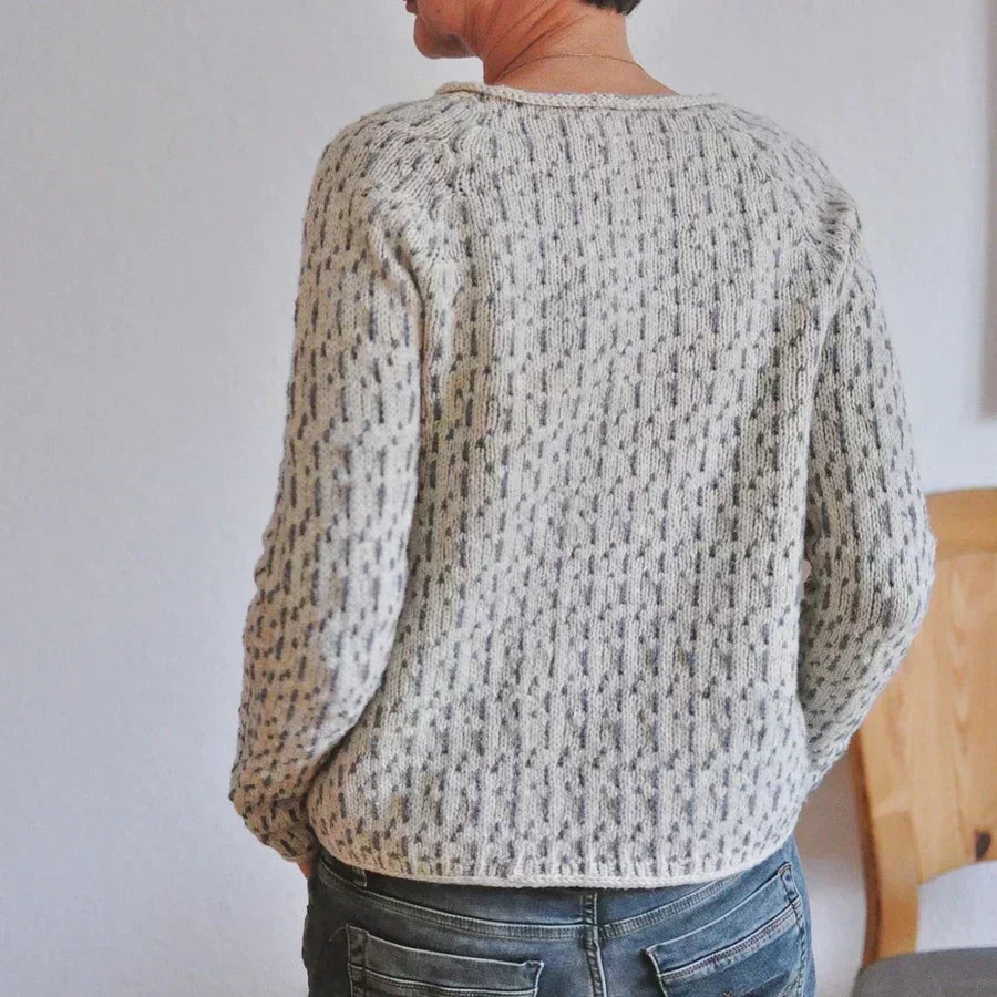 Kristine | Relaxed Textured Knit Sweater