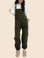 Women's Fleece Winter Casual Jumpsuit