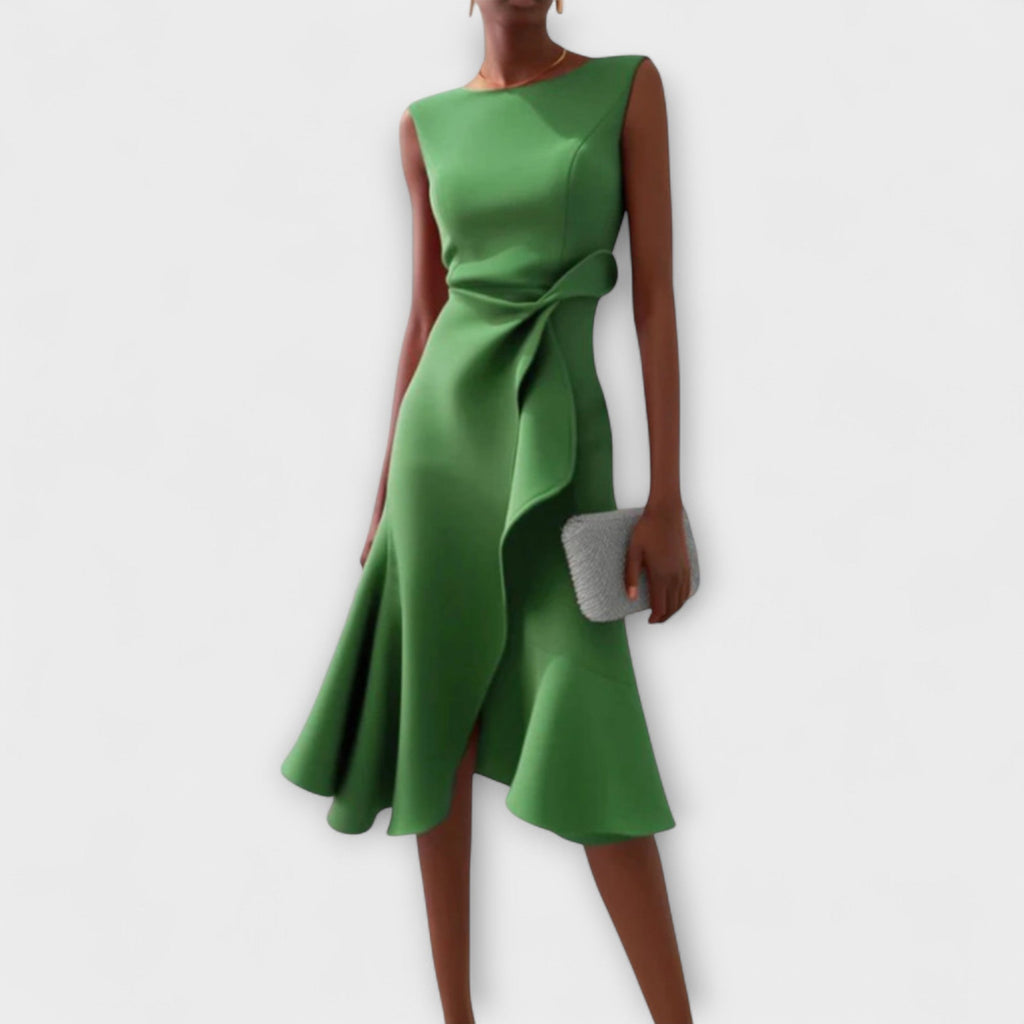 Irene | Sophisticated Midi Dress