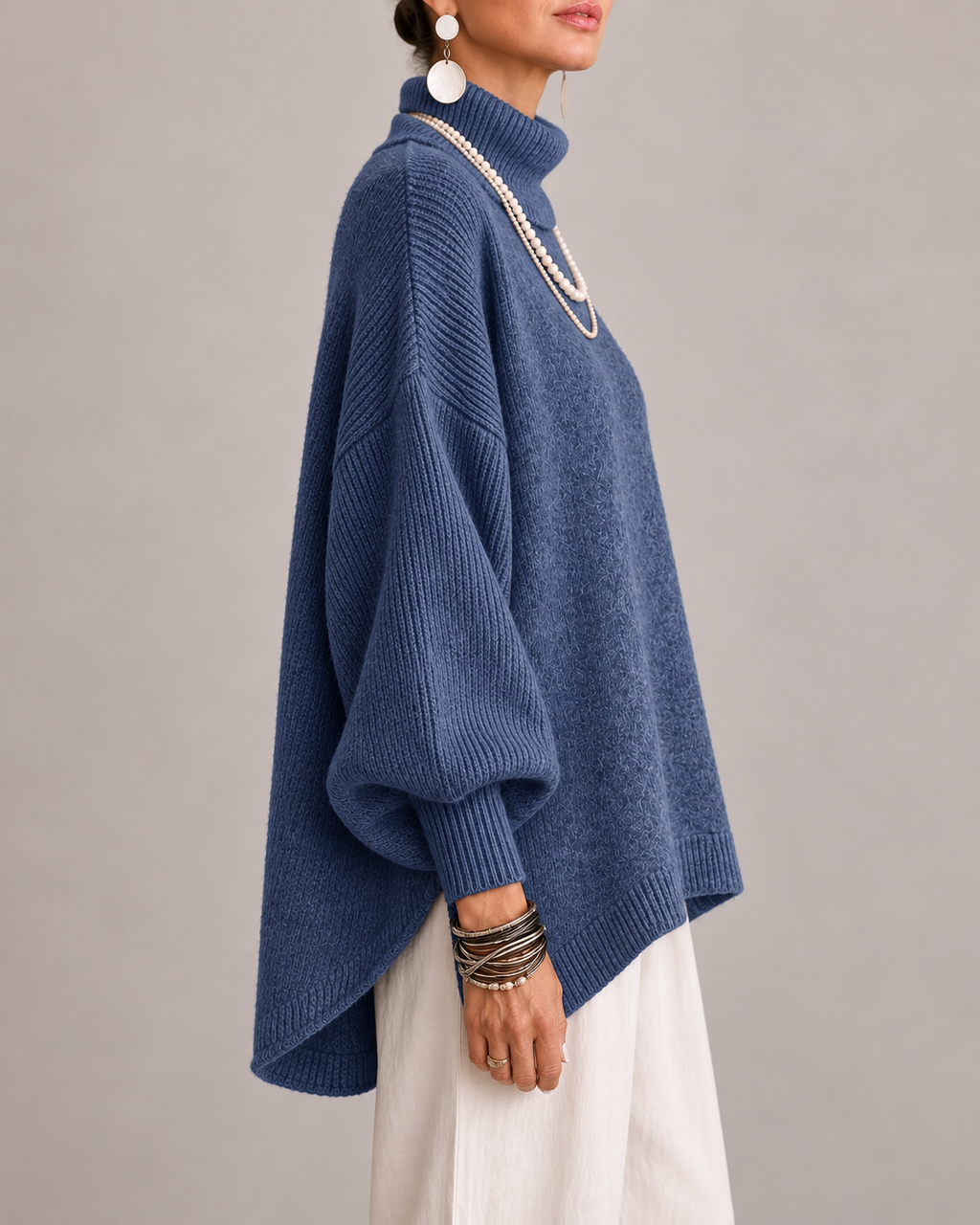 Kathleen | Oversized Turtleneck Sweater