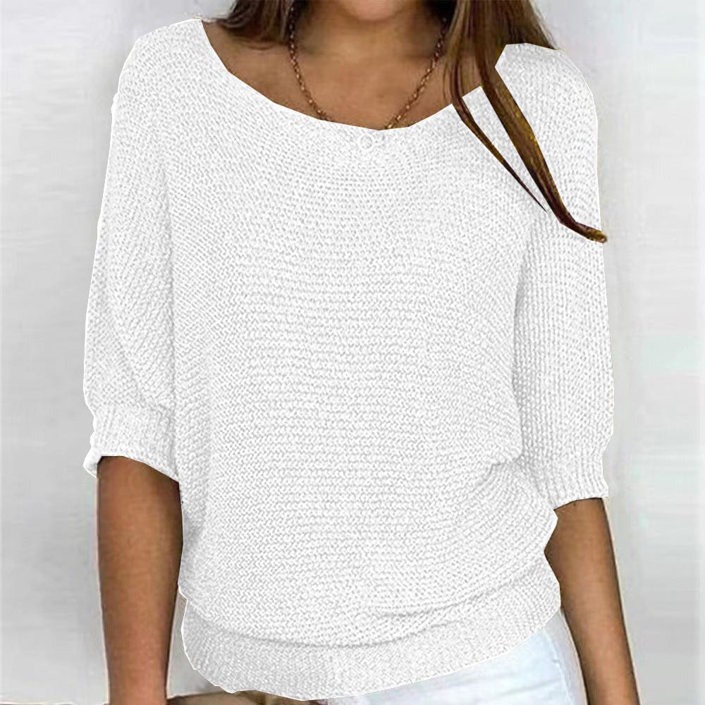 Eliana | Three-Quarter Sleeve Sweater