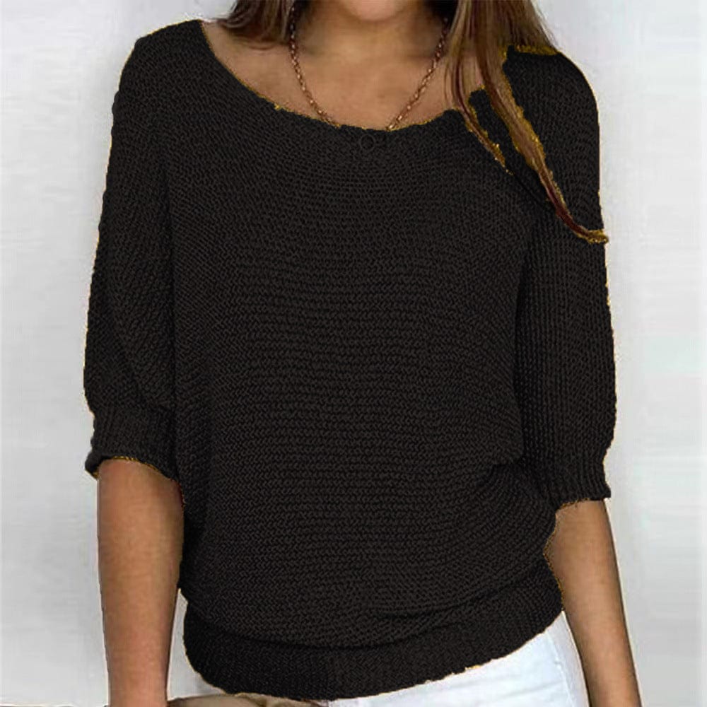 Eliana | Three-Quarter Sleeve Sweater