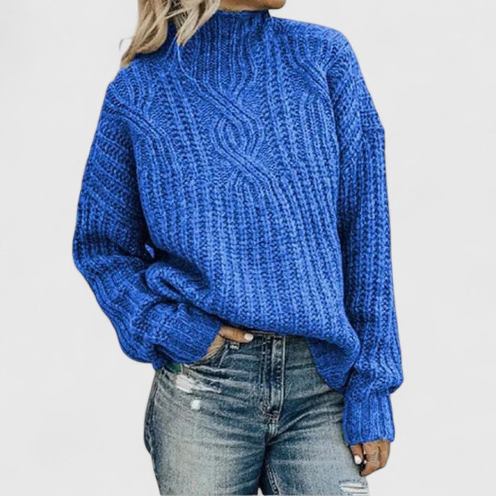 Lerynna | Relaxed Cable Knit Sweater