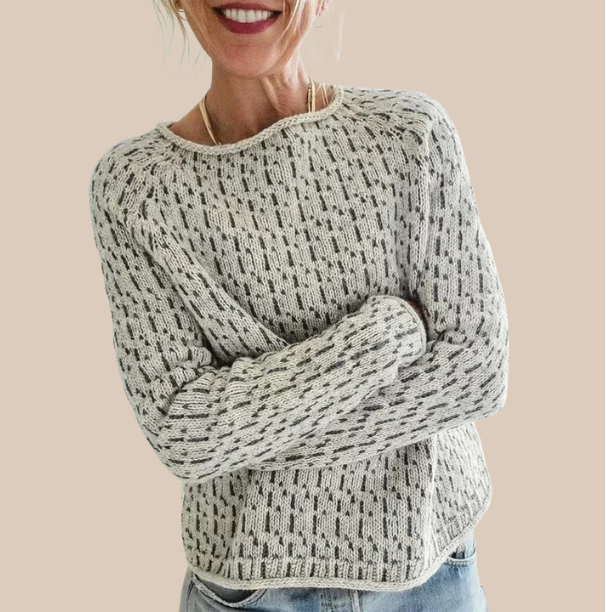 Kristine | Relaxed Textured Knit Sweater
