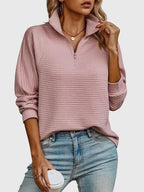 Molly | Half-Zip Knit Sweater