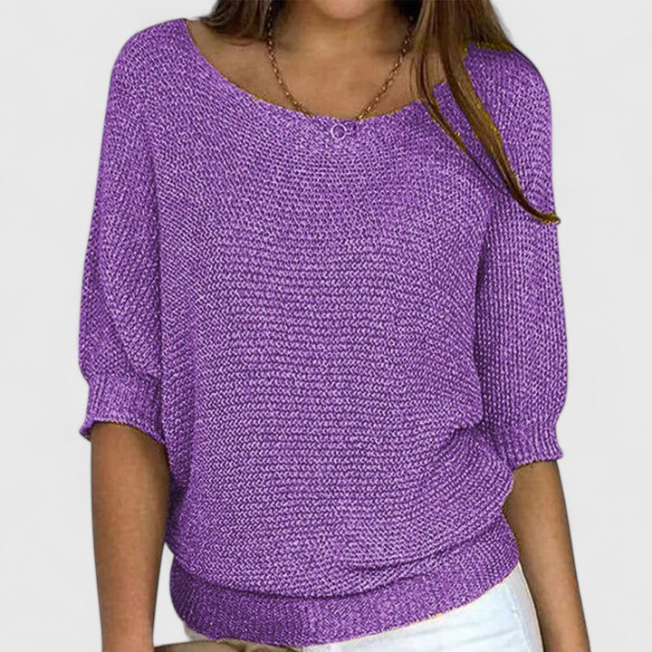 Rachel | Soft Knit Pullover Sweater