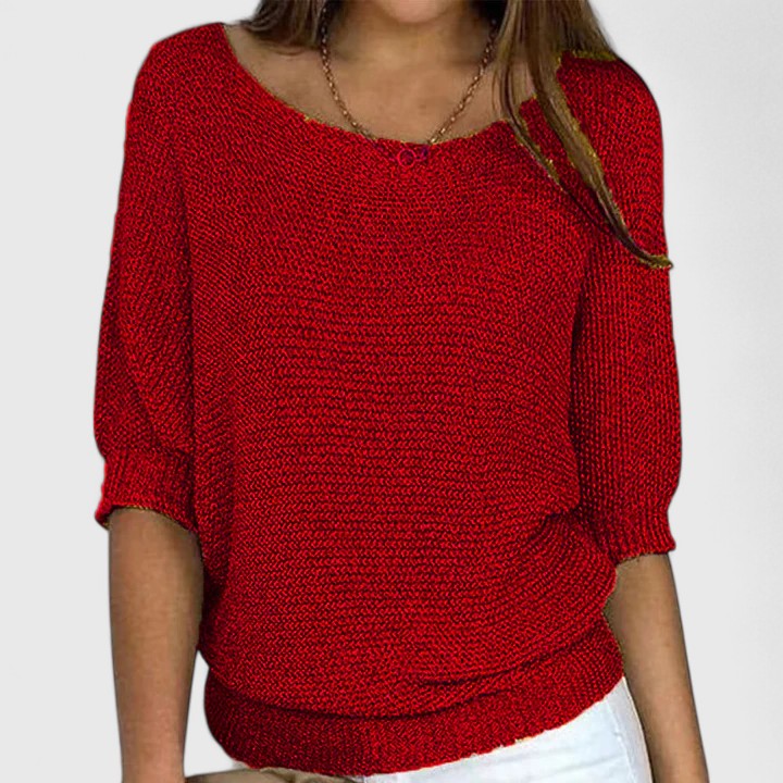 Rachel | Soft Knit Pullover Sweater