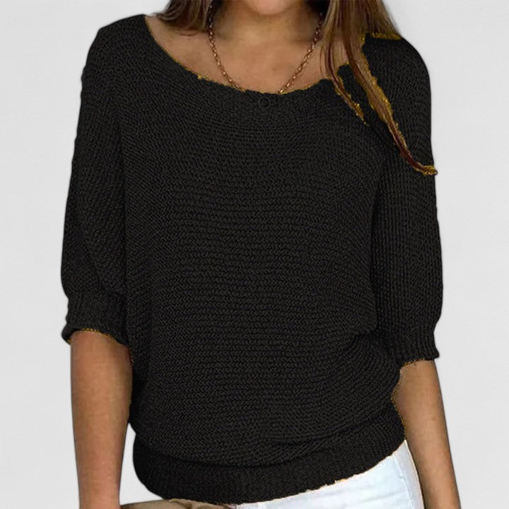 Rachel | Soft Knit Pullover Sweater