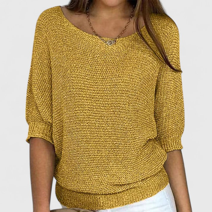 Rachel | Soft Knit Pullover Sweater