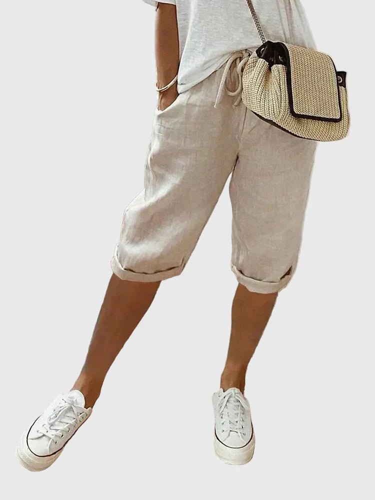 Patricia | Soft Tailored Comfort Shorts
