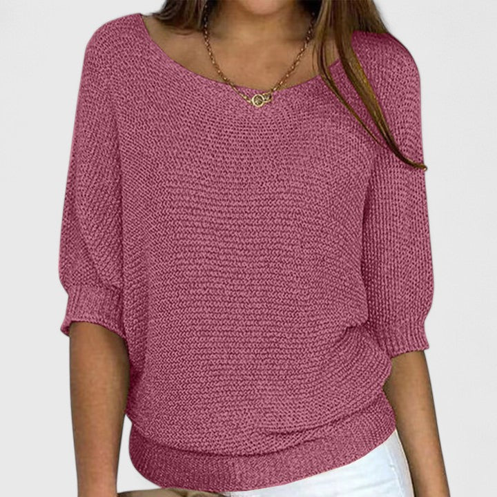 Rachel | Soft Knit Pullover Sweater
